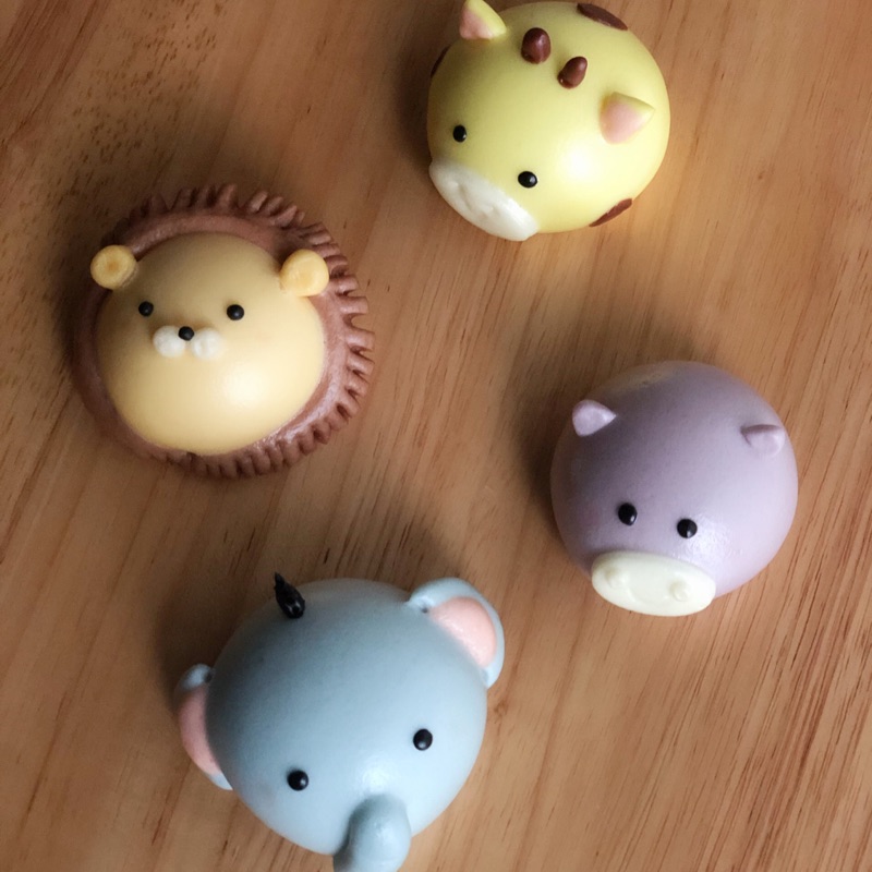 可愛動物造型饅頭 蝦皮購物