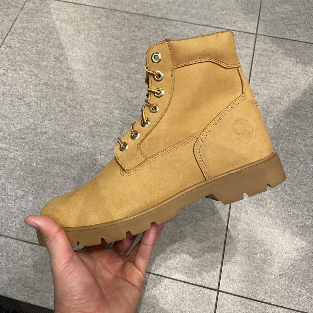 BTW 義大利 Timberland 男 6 In Basic Boot Wheat  經典黃靴