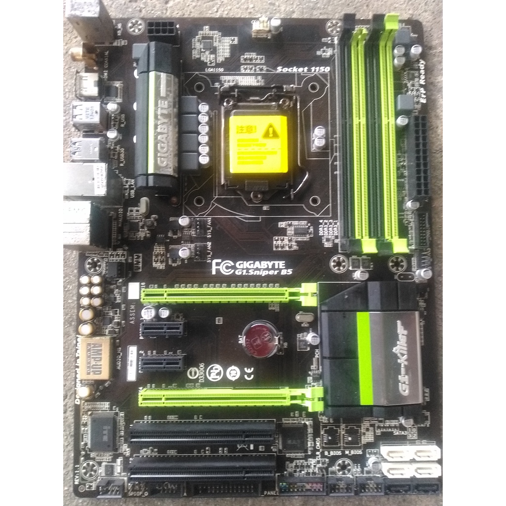 技嘉 GIGABYTE B85 G1.Sniper.B5 LGA1150 主機板 良品