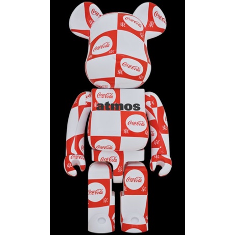 中租零卡分期全新未拆BE@RBRICK atmos × Coca-Cola 1000% 東京可樂 中租零卡分期全新未拆BE@RBRICK atmos × Coca-Cola 1000% 東京可樂