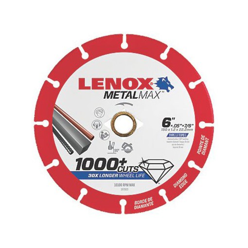 LENOX 1狼牌MAX鑽石切割輪6“鑽石切割片