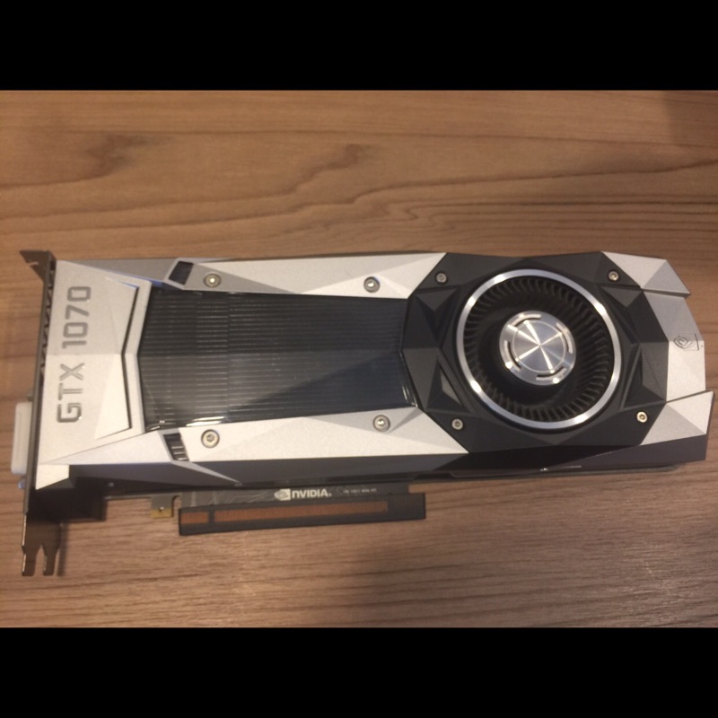 [二手現貨］EVGA GTX1070 FOUNDERS EDITION 8G 保固至2021年6月