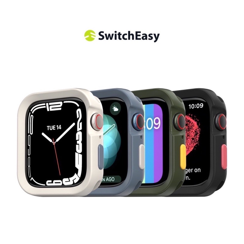 (現貨)SwitchEasy｜美國魚骨 Apple Watch s7-s8 Colors 保護殼