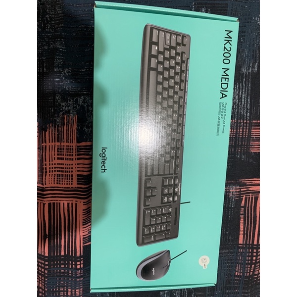 Logitech羅技MK200_USB鍵盤滑鼠組