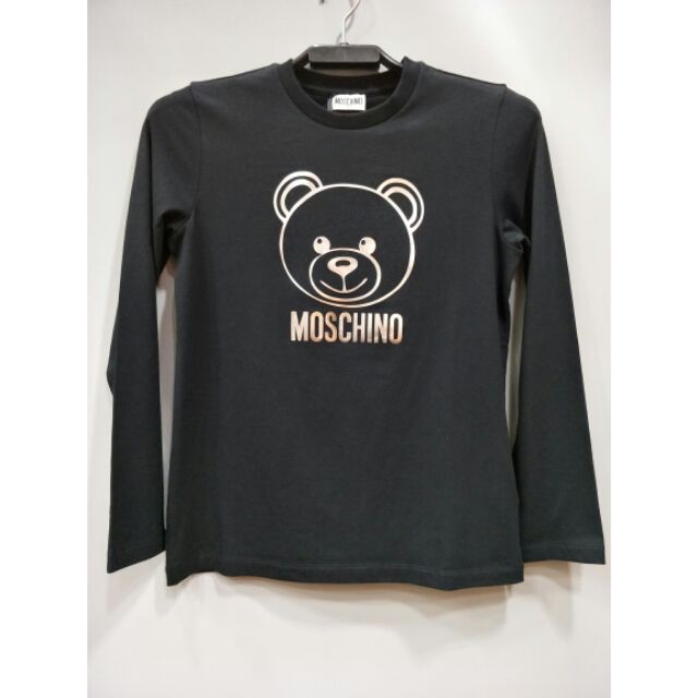 MOSCHINO 小熊 長T 長袖 T恤 KIDS 青年版 14/XS~S