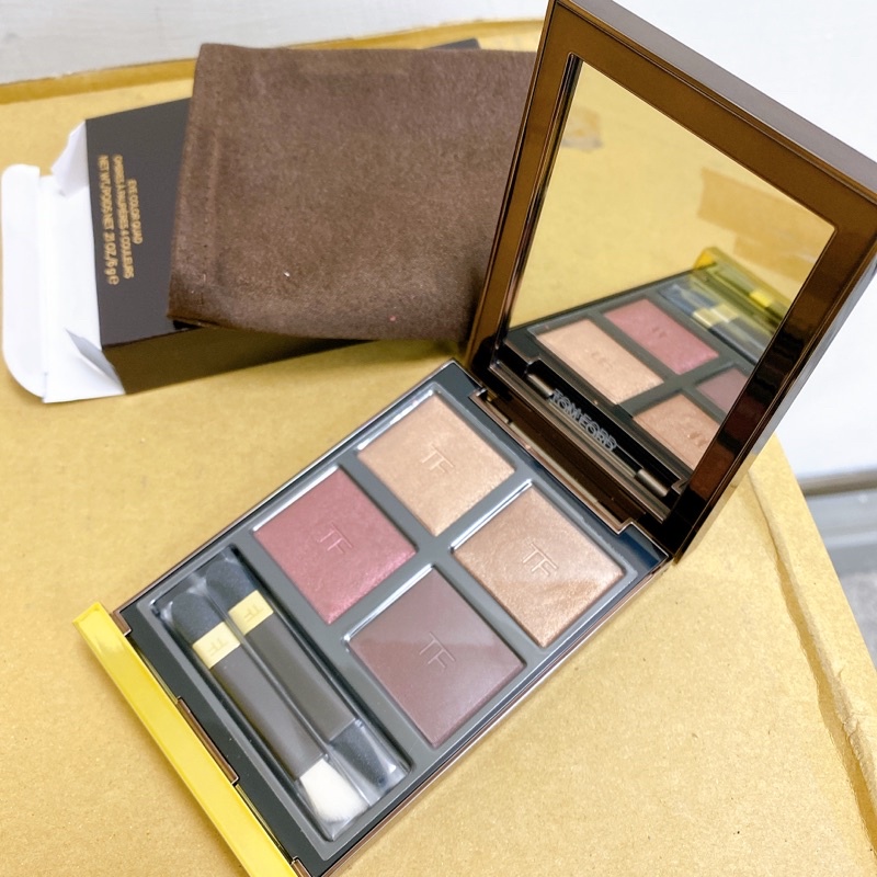 《全新》Tom Ford 四格眼影盤Honeymoon halo-mavies直播購入