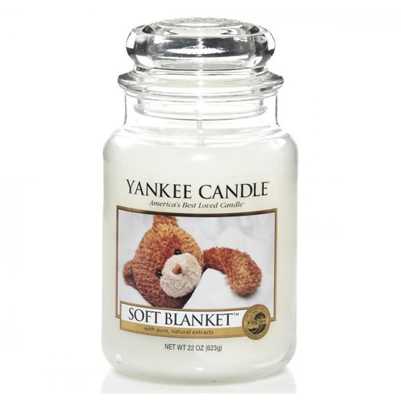 Yankee Candle香氛蠟燭623g 熊寶寶 熊寶貝Soft Blanket