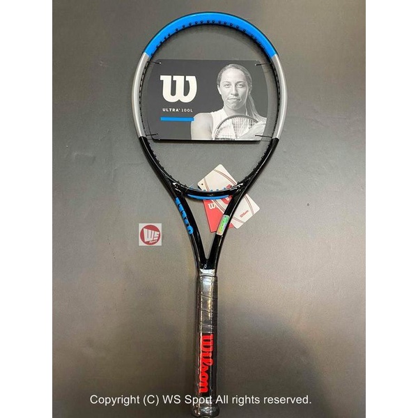 【威盛國際】 WILSON 網球拍 Ultra 100L v3 (280g)《含穿線/網球/握把布/避震器》