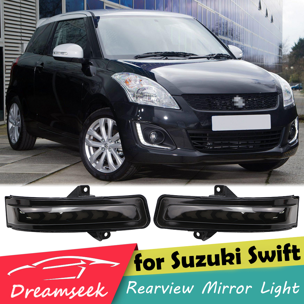 Suzuki鈴木流光雙色led後視鏡方向燈轉向燈雨燕swift 14 17 吉姆尼jimny 18 年 蝦皮購物