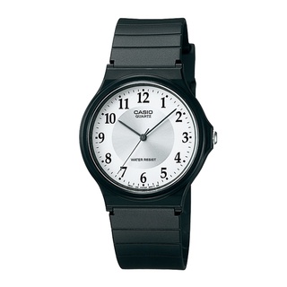 CASIO卡西歐｜超輕圓形數字錶-數字白面 (MQ-24-7B3LDF)手錶