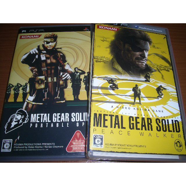 PSP 主機 遊戲 潛龍諜影 / 特攻神諜 Metal Gear Solid MGS 系列兩片一起賣