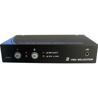 KVM專賣-- VS-102E 2埠VGA切換選擇器/二進一出螢幕切換選擇器/凱文智慧影音