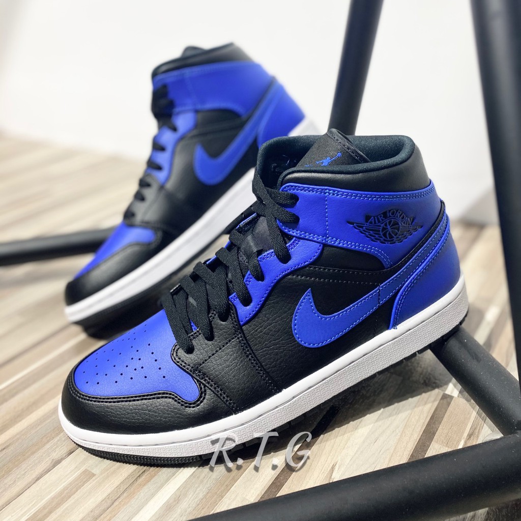 jordan 1 black & blue