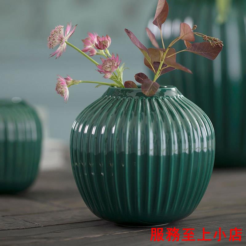 造好物 丹麥kahler北歐設計經典手工陶瓷小花瓶擺設簡約插花器花藝裝飾服務至上小店 蝦皮購物