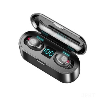 無線藍芽耳機 現貨免運 升級觸控版 LED電量顯示 自動配對 藍牙耳機 大容量充電倉 蘋果安卓通用 防潑水運動耳機JPK