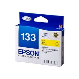 EPSON NO.133 原廠黃色墨水匣(T133450)
