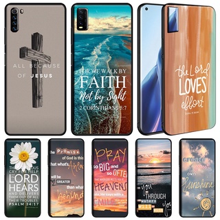 Iphone X XS 5 5S 6 6S 7 8 Plus聖經經文耶穌基督基督教手機殼手機配件