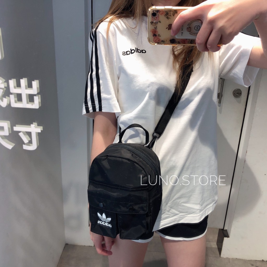 Luno.store- Adidas 愛迪達三葉草MINI 迷你後背包小後背包小包DV0209 | 蝦皮購物