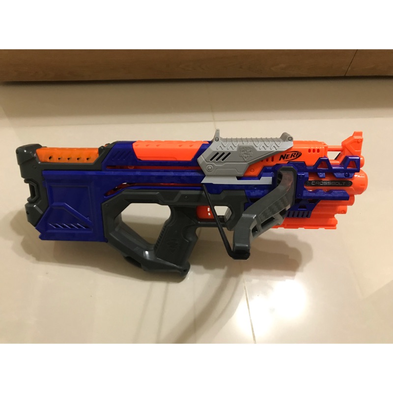 Nerf N-Strike Elite Crossbolt 閃電十字弓 橙機 二手 九成新