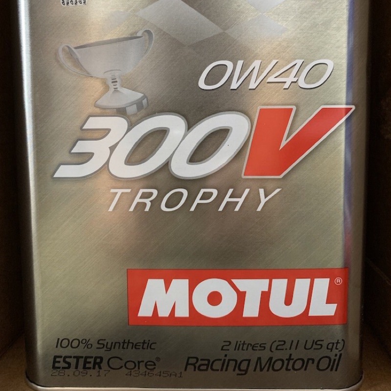 MOTUL 0W40 0W-40 300V TROPHY 魔特機油 9811