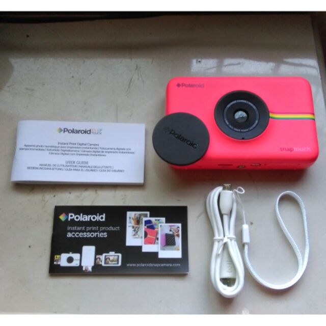 （買就送*）Polaroid snap touch 觸控拍立得相機 紅