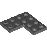LEGO 4539429 2639 深灰色 4X4 轉角 薄板 Plate Corner
