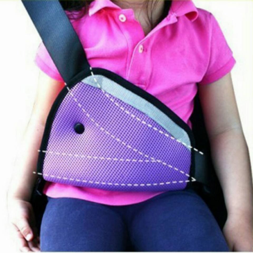 汽車用品 安全帶調節器 兒童安全帶三角固定器 兒童汽車安全帶調節器 安全帶調整器
