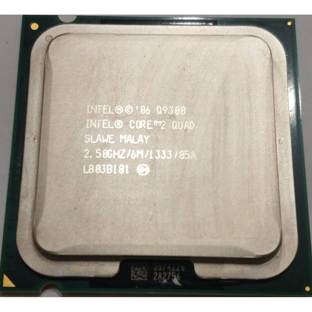 Intel Q9300/ Q9400 : 775腳位  四核心中古測試良品