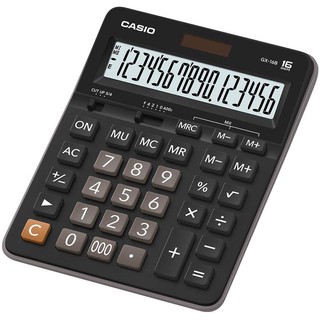 【CASIO 】卡西歐16位元桌上型大螢幕計算機GX-16B 附保卡