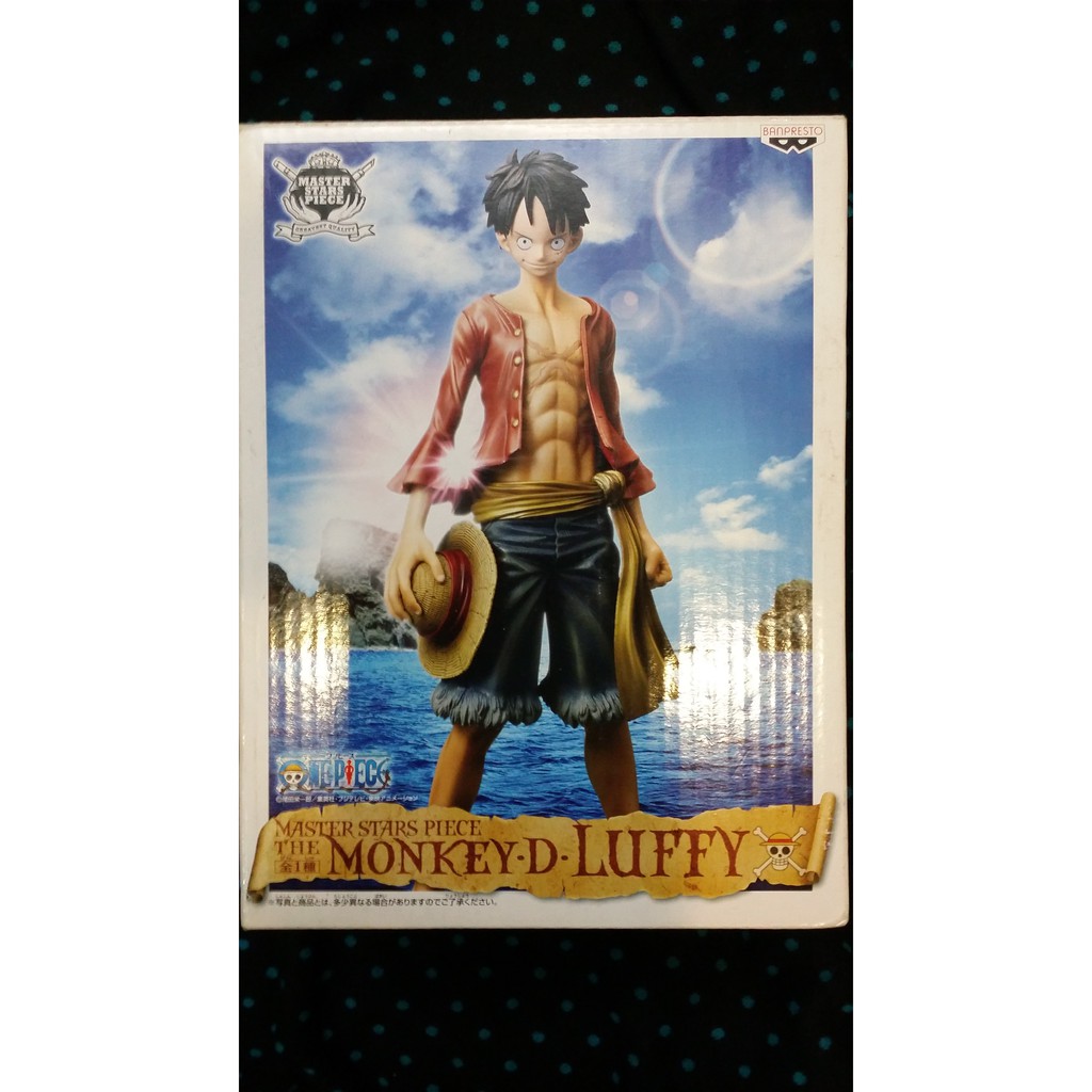 【海賊王】金證 Master Stars Piece MSP 魯夫 LUFFY 路飛 草帽  公仔 手辦 模型