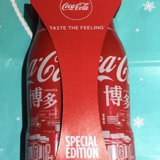 全新北海道北九州博多限定版可口可樂2瓶 組含手提紙盒日本城市限量鋁瓶coca Cola 現貨值得珍藏 蝦皮購物