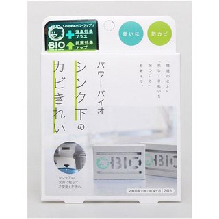 【168JAPAN】日本製 BIO 強效防霉除臭 貼片/盒 廚房 櫥櫃 流理台專用 新版