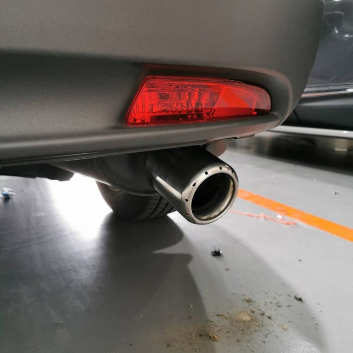 巨城汽車精品 HONDA CRV 4代 四代 4.5 日規 MO款 樣式 裝飾 尾管 排氣管 材質 白鐵不鏽鋼