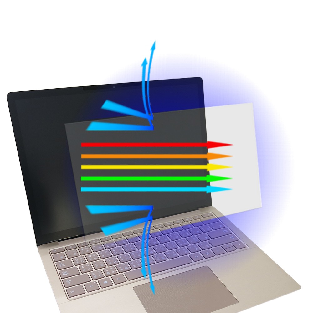 【Ezstick】抗藍光 Surface Laptop4 Laptop5 13.5吋 防藍光螢幕貼 (AG霧面)
