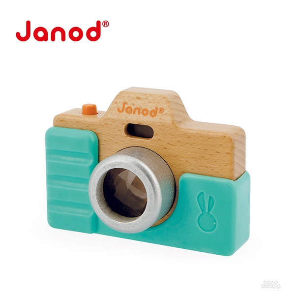 【法國Janod】經典設計木玩-我的第一台照相機