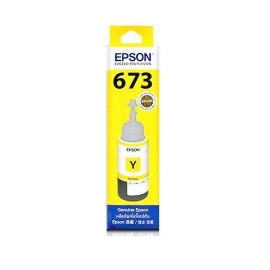 【OA補給站】含稅EPSON T673/T6734原廠黃色墨水 適用:L800/L805/L1800