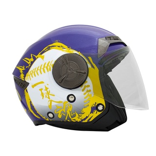 【THH】 T-314SP 棒球魂 內墨鏡 四分之三罩 安全帽 Demi Jet-