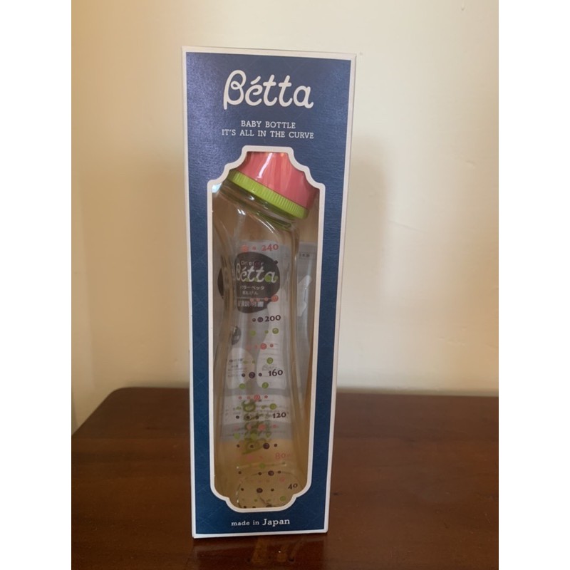 Betta防脹氣玻璃奶瓶（日本製）