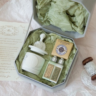 siv aromas《文藝複興》歐舒丹香皂香薰蠟燭禮盒閨蜜生日禮物