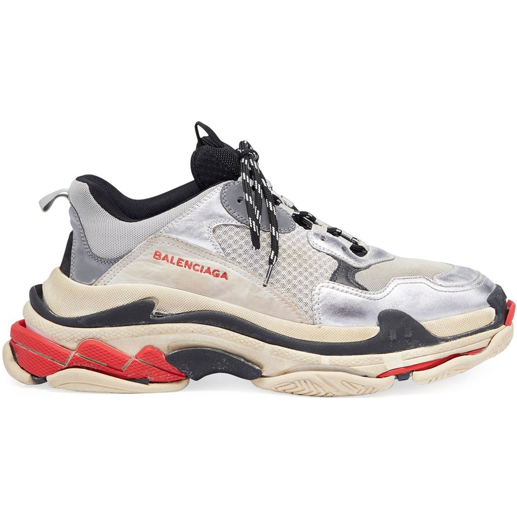 balenciaga red triple s
