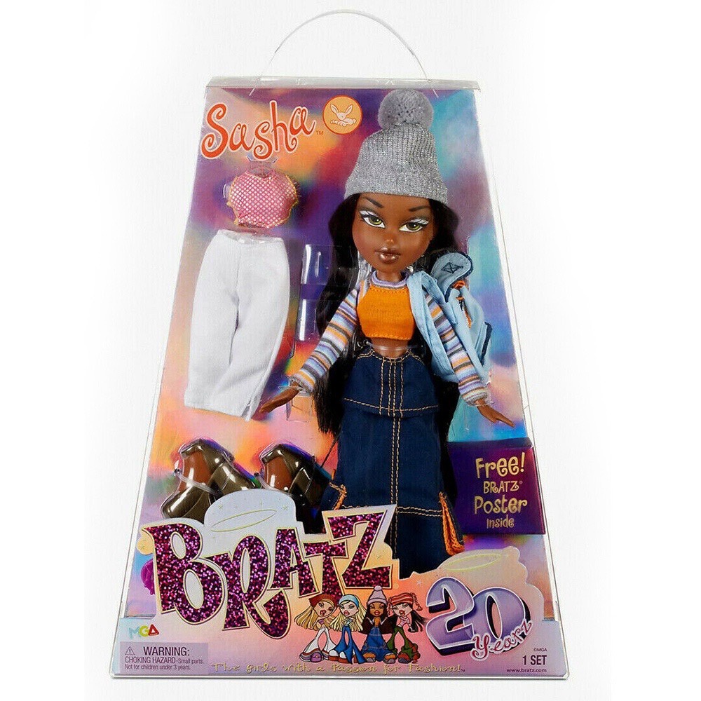 (卡司旗艦) Bratz 經典貝茲娃娃 Sasha 芭比 扮家家酒 禮物 女孩玩具 配件 代理版