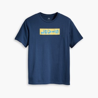 Levi's 短袖T恤 男裝 T恤 短袖 短T-Shirt 圓領上衣 L69978 深藍色(現貨)