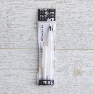 SKB文明鋼筆｜自填式簽字筆(1入)【BM-60A】日本製硬筆頭 細字 日常書寫 填充鋼筆墨水