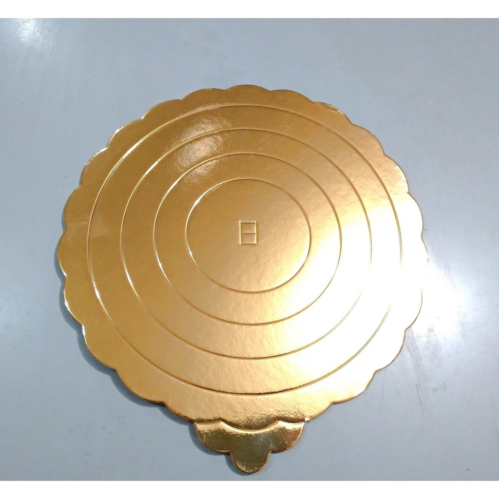 🍊安欣西點材料行🍊 金色6吋/8吋蛋糕紙盤 正方/圓形