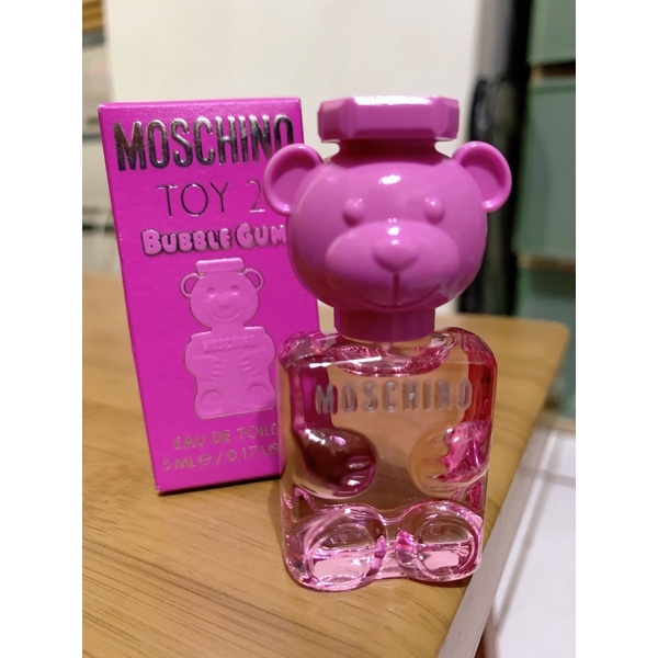 MOSCHINO粉紅泡泡熊女性淡香水