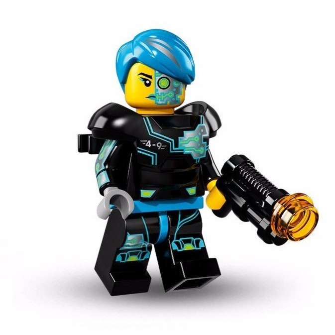 【LEGO 樂高】Minifigures人偶包系列: 16代 71013 | #3 電子人 Cyborg