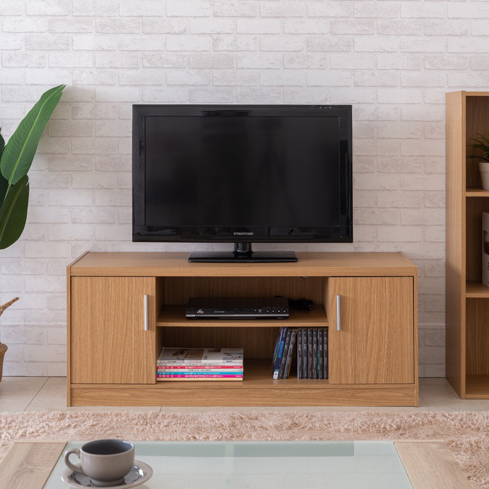 TZUMii 職人加厚-雙門二格電視櫃/電器櫃/影音櫃/TV櫃