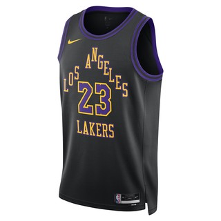 NIKE 籃球背心 LAL MNK DF SWGMN JSY CE 23 男 黑 DX8506012 現貨 廠商直送