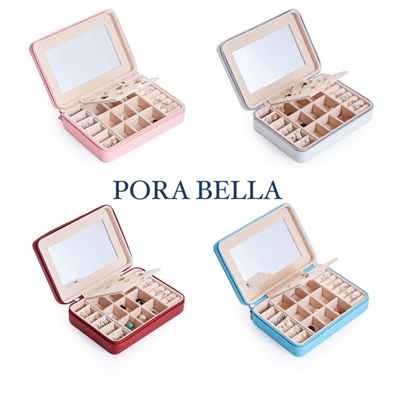 貴婦皮革首飾盒 珠寶盒 旅行旅遊 絨布盒飾品盒 飾品戒指項鍊耳環耳夾收納 展示架展示收納盒防水