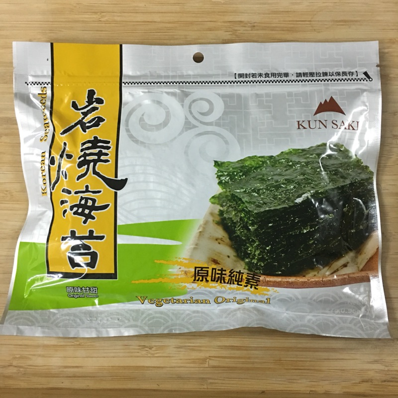 昆崎岩燒海苔 原味27g 蝦皮購物